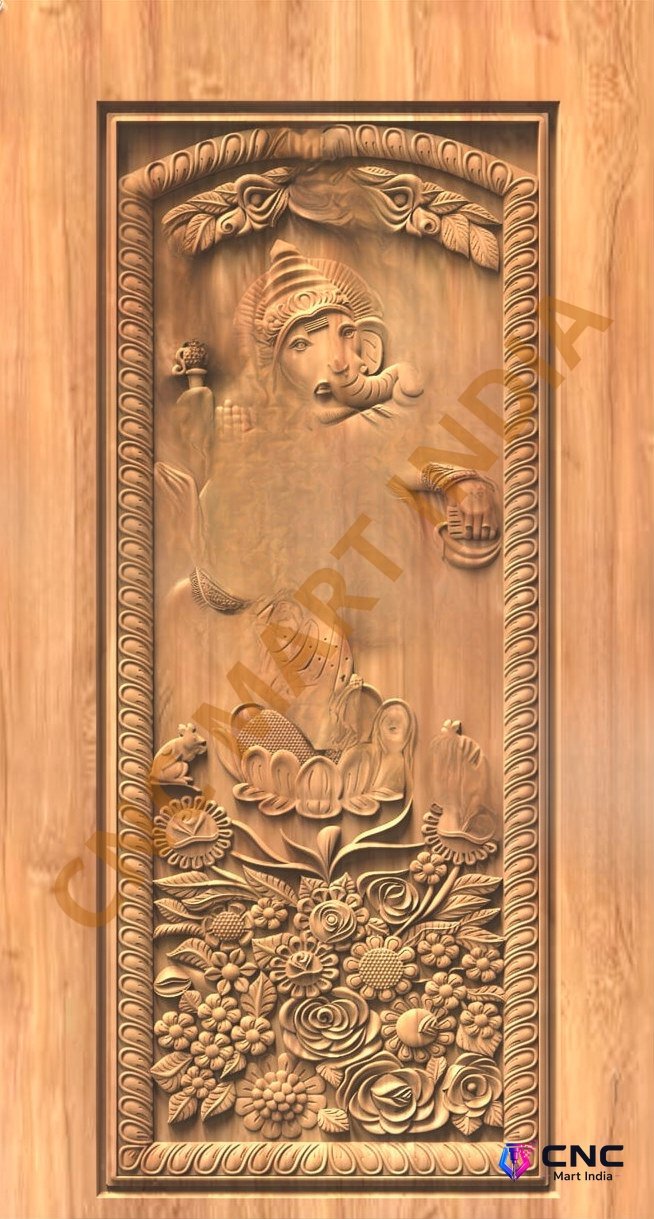 GSK EMBOSSING - EMD-66 Divine Carved Relief CNC Design